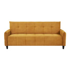 A&B Home 79-inch Mustard Large Biscuit Tufted Sofa Bed