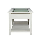 SEI Furniture Transitional Display Coffee Table with Storage