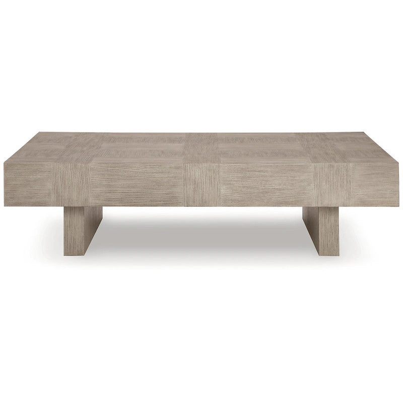 Signature Design by Ashley Jorlaina Light Grayish Brown Coffee Table - 60  W x 35  D x 16  H