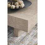 Signature Design by Ashley Jorlaina Light Grayish Brown Coffee Table - 60  W x 35  D x 16  H