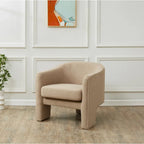 SAFAVIEH Couture Evchen Velvet Accent Chair - 30   W x 28   L x 30   H - 30Wx28Dx30H