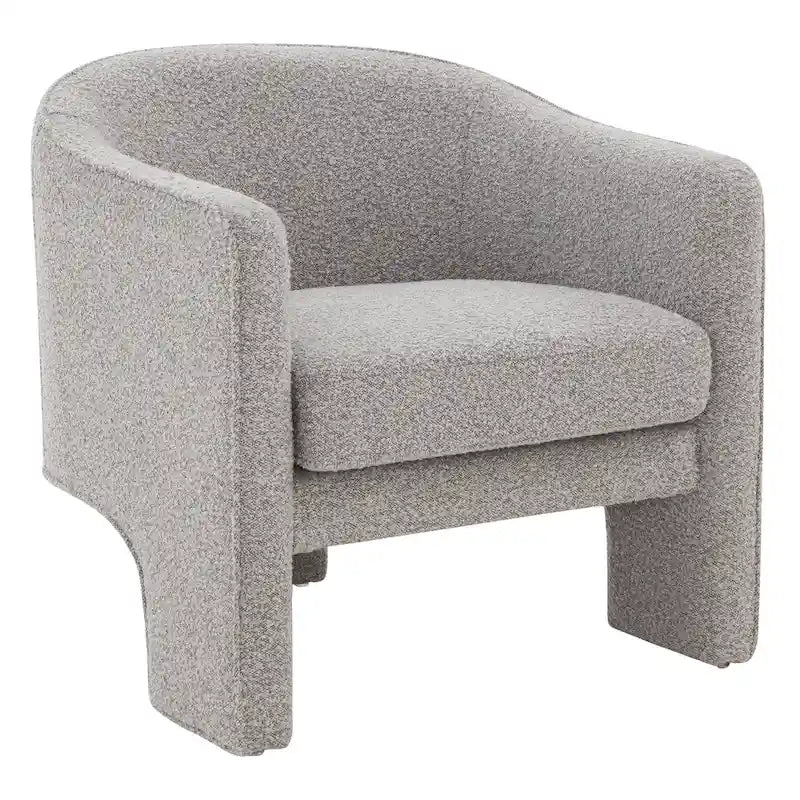 SAFAVIEH Couture Evchen Velvet Accent Chair - 30   W x 28   L x 30   H - 30Wx28Dx30H