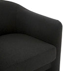 SAFAVIEH Couture Evchen Velvet Accent Chair - 30   W x 28   L x 30   H - 30Wx28Dx30H