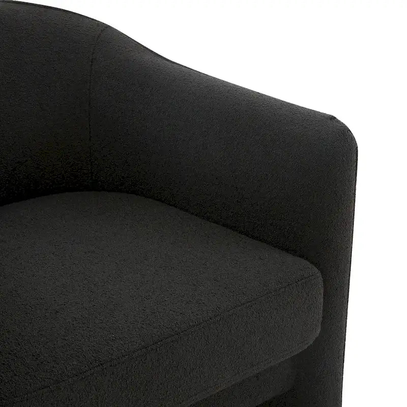 SAFAVIEH Couture Evchen Velvet Accent Chair - 30   W x 28   L x 30   H - 30Wx28Dx30H