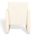 SAFAVIEH Couture Gunna Linen Arm Chair - 26   W x 25   D x 33   H - 26Wx25Dx33H