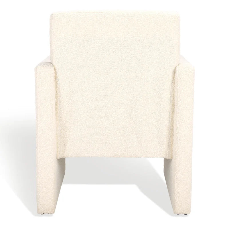 SAFAVIEH Couture Gunna Linen Arm Chair - 26   W x 25   D x 33   H - 26Wx25Dx33H