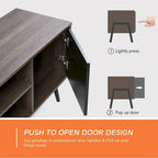 Mid Century Modern TV Stand for 32  -65  Tvs - 42 inches