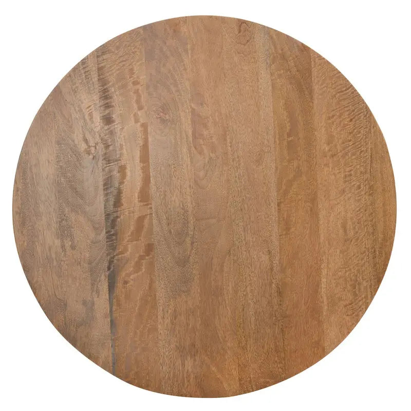 SAFAVIEH Aveline Modern Rattan Round Coffee Table - 31.5   W x 31.5   L x 17.7   H - 32Wx32Dx18H