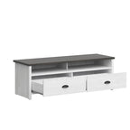 Hennepin TV Stand Whitewash - 50 inches