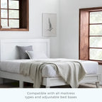 Brookside Leah Classic Wood Platform Bed