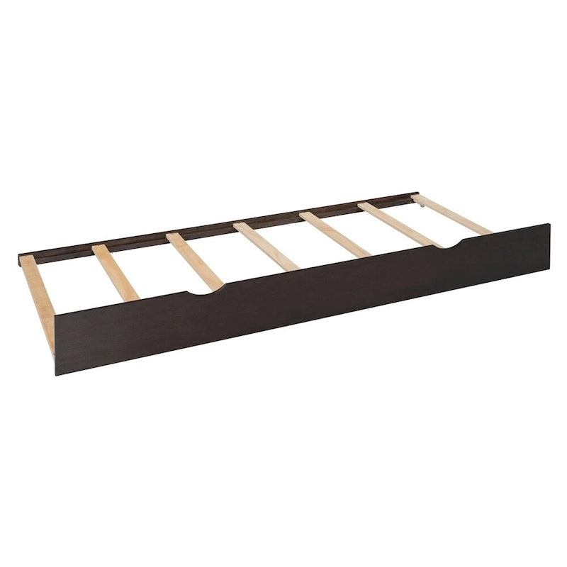 Queen Size Wooden Bed with All-in-One Cabinet, Shelf and Sockets