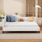 Full Size L-Shaped Linen Daybed
