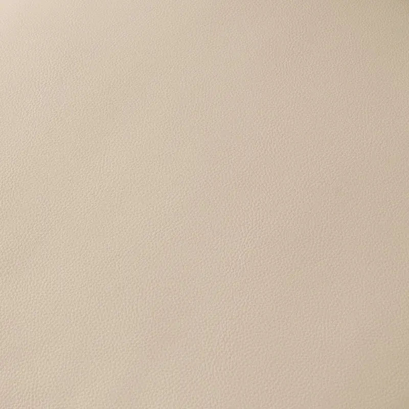 Modern Faux Leather L-Shaped Sofa with Convertible Ottoman