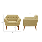 Lounge ChairModern Accent Chair,for Living Room Bedroom Studio,Living Room Chairs Comfy Reading