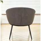 Mid Century Velvet Upholstered Living Room Accent Chair