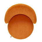 Mid Century Velvet Upholstered Living Room Accent Chair