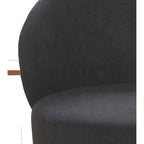 Mid Century Velvet Upholstered Living Room Accent Chair