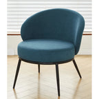 Mid Century Velvet Upholstered Living Room Accent Chair