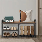 3 Tier Shoe Rack for Entryway - 11.82  D x 31.7  W x 17.56  H