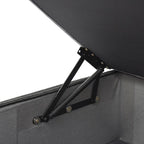 3PCS Living Room Sofa Set, Cloud Modular Sectional Sofa with Storage Ottoman