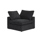 3PCS Living Room Sofa Set, Cloud Modular Sectional Sofa with Storage Ottoman