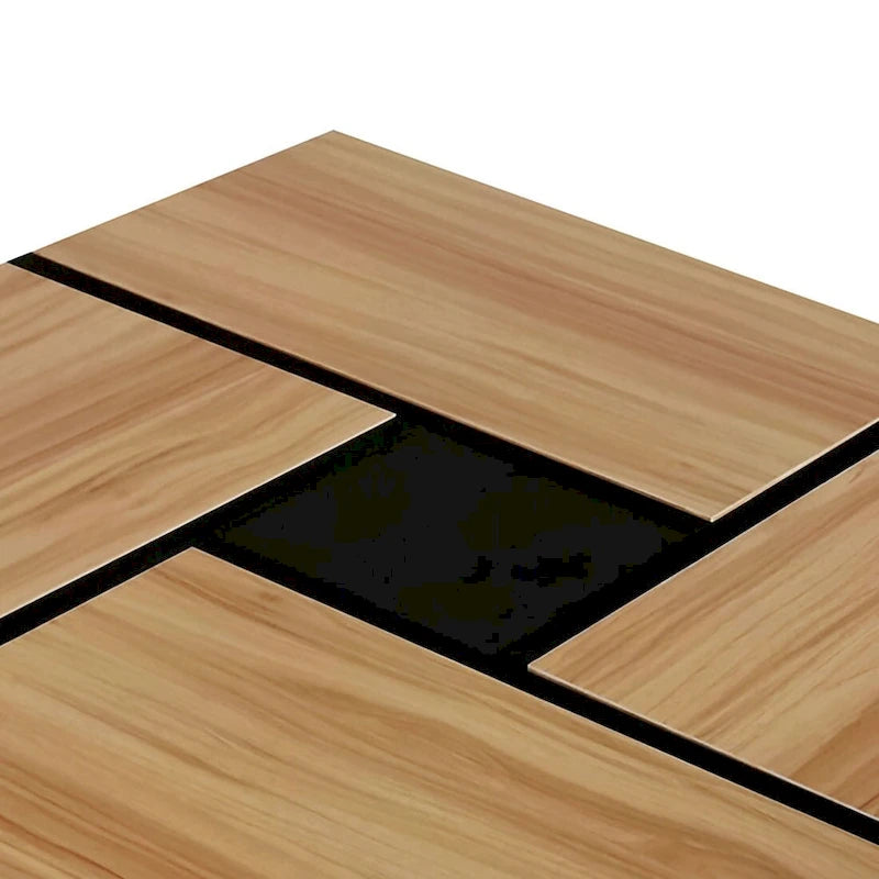 Unique Stylish Wooden Coffee Table with Sliding Extended Table Top