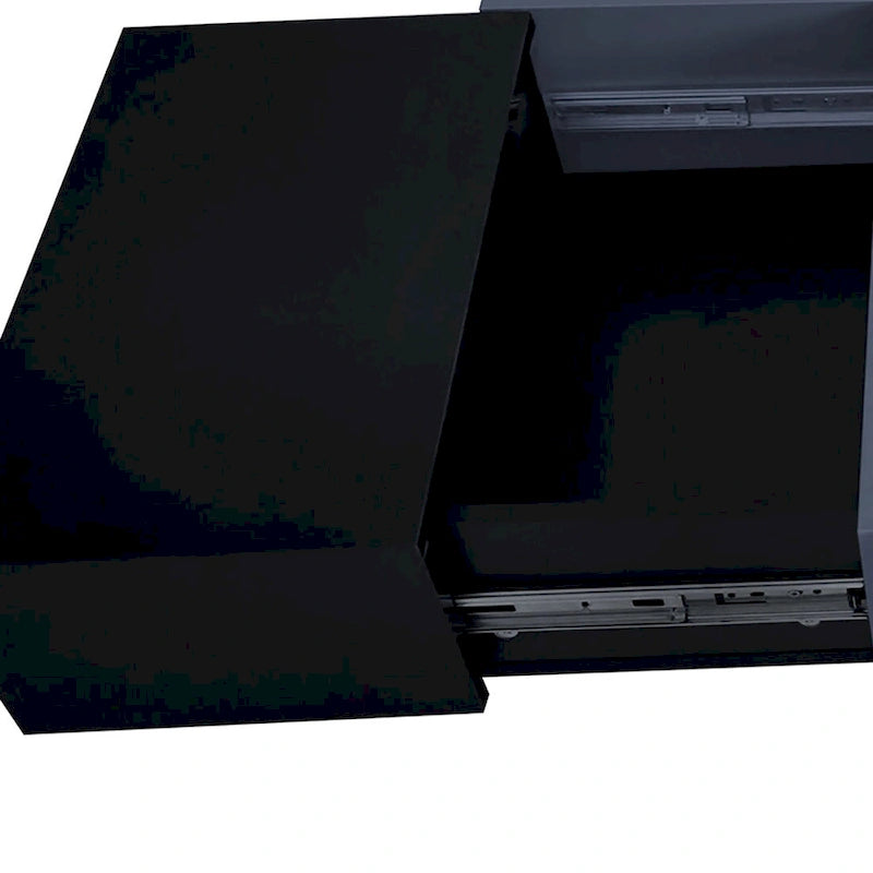 Unique Stylish Wooden Coffee Table with Sliding Extended Table Top