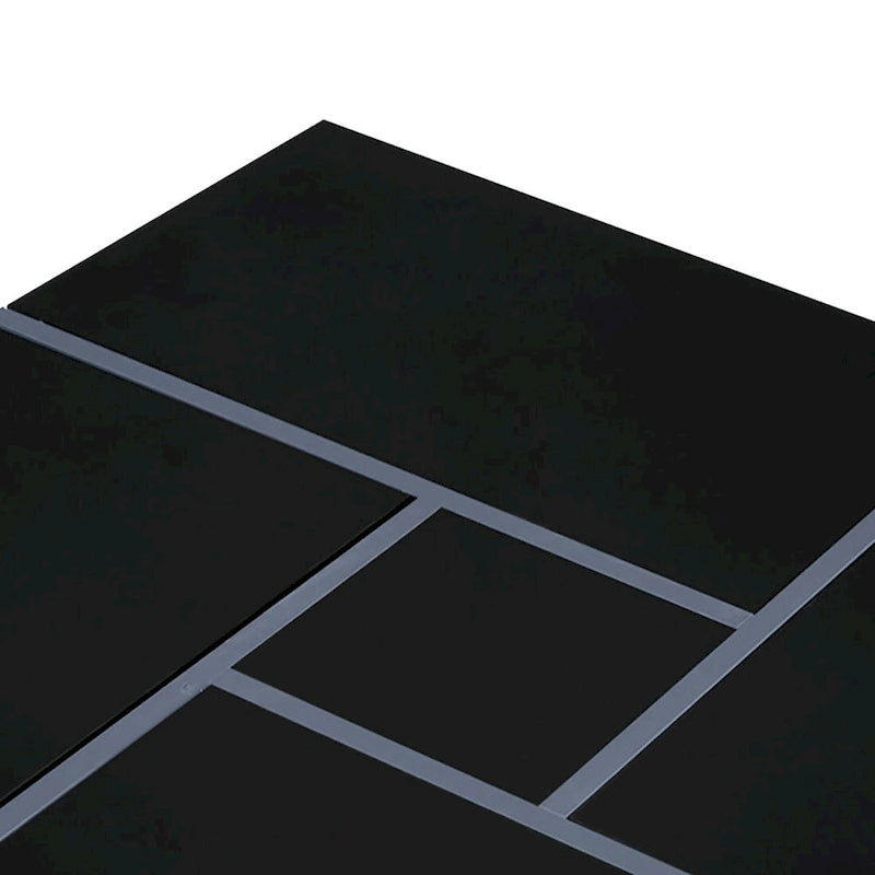 Unique Stylish Wooden Coffee Table with Sliding Extended Table Top