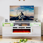 70  Fireplace TV Stand with 36   Electric Fireplace