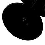 31.50   Modern Hexagonal Coffee Table with Printed Marble Top and Metal Base for Dining Room, Kitchen and Living Room