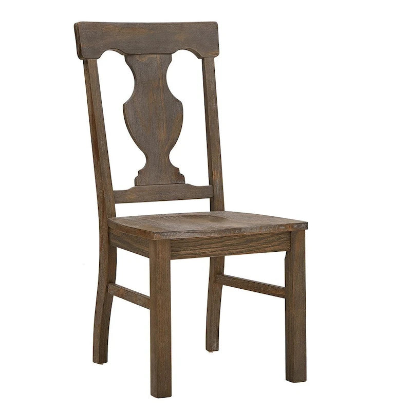 Rowyn Wood Dining Fiddle Back Dining Chairs (Set of 2) by iNSPIRE Q Artisan