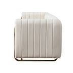 Contemporary Velvet Sofa Couch for Living Room