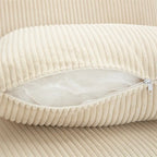 105   3 Seater Sofa with Removable Back Cushions and 5 Pillows