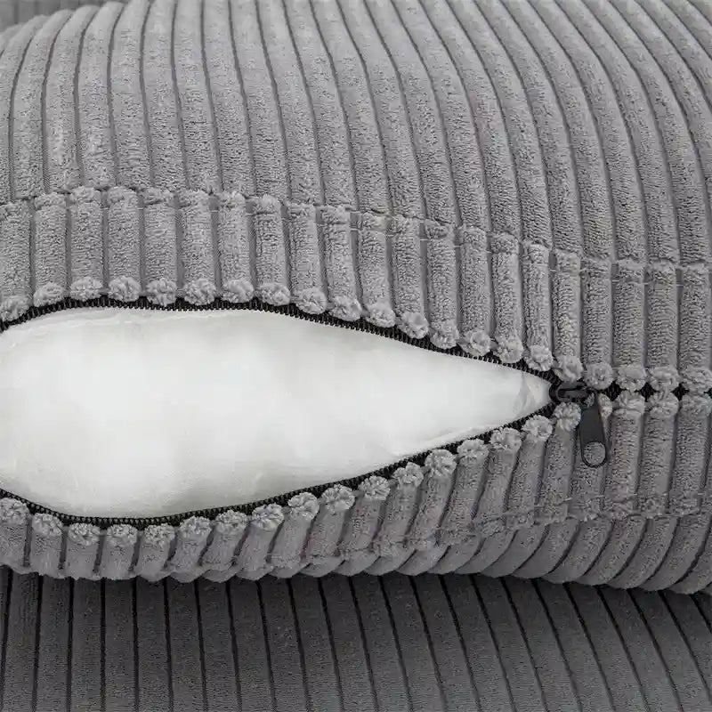 105   3 Seater Sofa with Removable Back Cushions and 5 Pillows