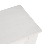 36   Farmhouse Pine Wood Console Table Entry Sofa Table with 4 Drawers & 1 Storage Shelf