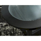 Signature Design by Ashley Winbardi Black/Gray Coffee Table - 52   W x 28   D x 18.25   H