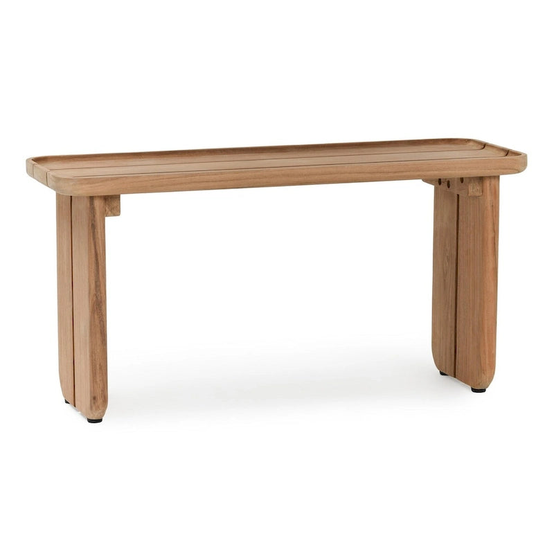 Classic Home Hudson 31   Teak Wood Outdoor Coffee Table