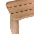 Classic Home Hudson 31   Teak Wood Outdoor Coffee Table