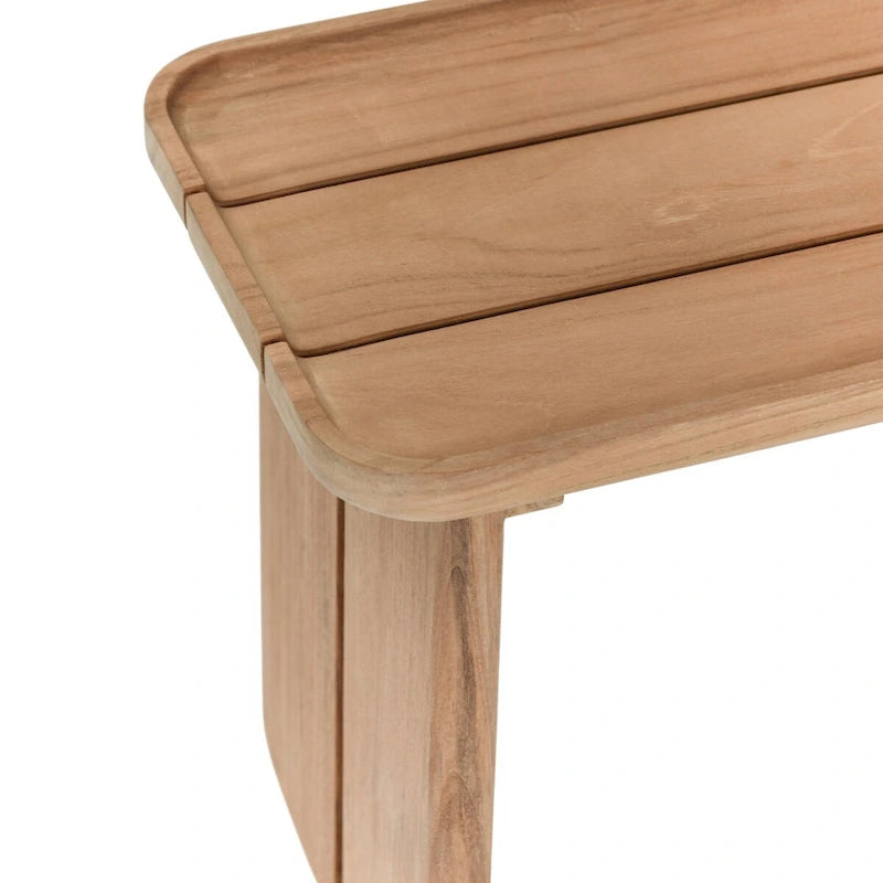 Classic Home Hudson 31   Teak Wood Outdoor Coffee Table