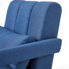28  H Modern Upholstered Accent Chair with a Pillow