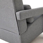 28  H Modern Upholstered Accent Chair with a Pillow