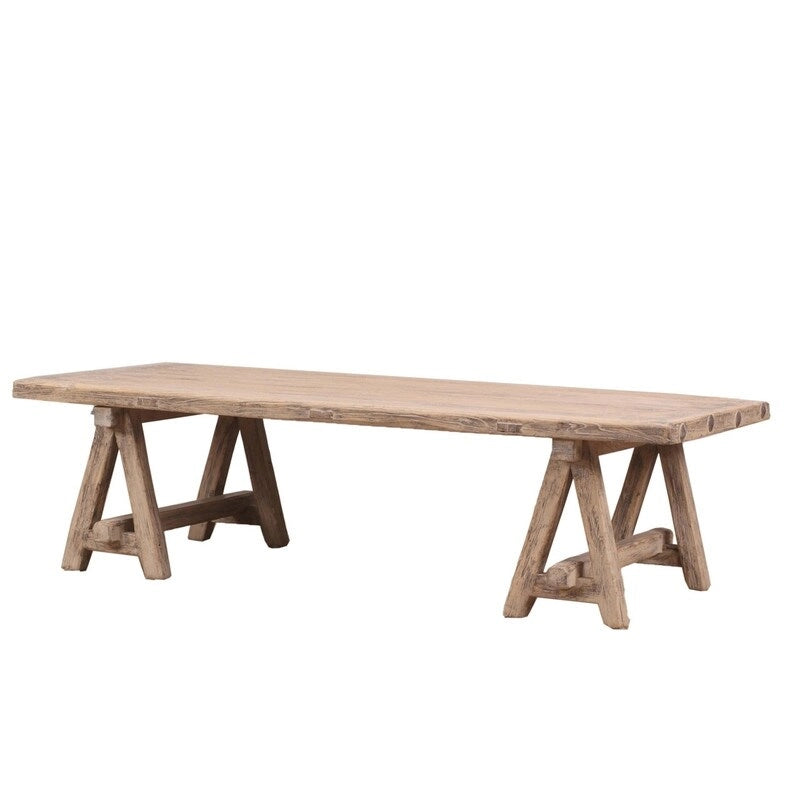 63   Long Rimini Coffee Table Weathered Natural