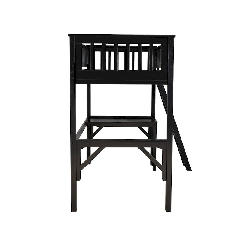 Levi Wooden Twin Study Loft Bed